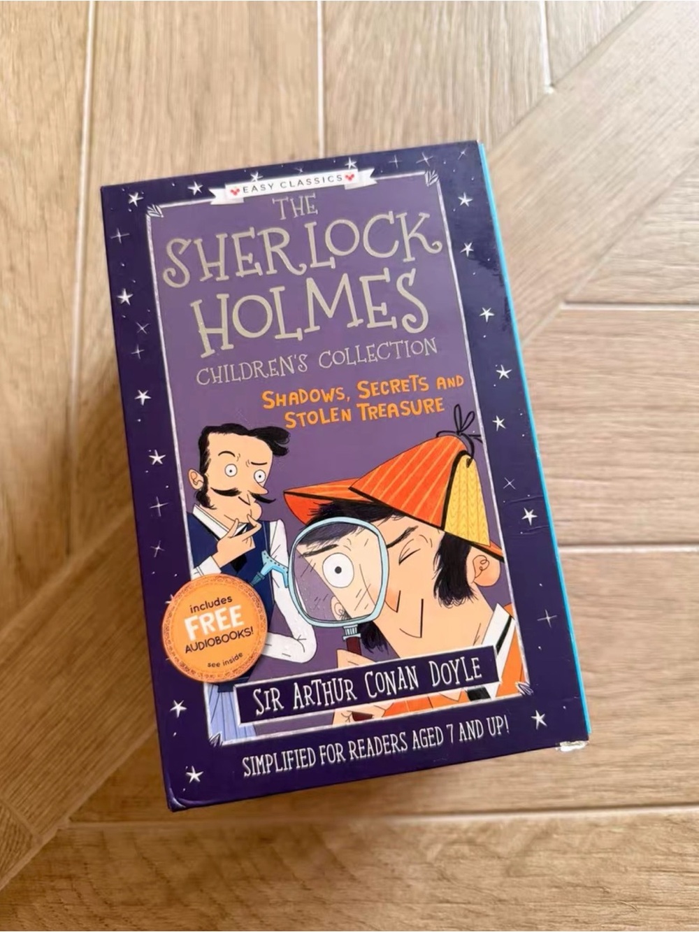 The Sherlock Holmes Children's Collection Kids One-Piece – Purple